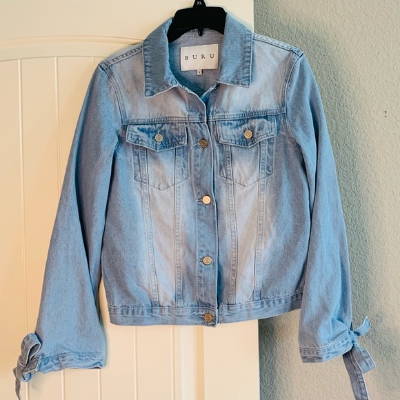 Women’s Buru Jean Jacket Sz S - Picture 1 of 4